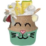 Konijntje mand geschenk basic neutraal met naam - Imagen 14