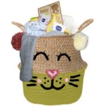 Konijntje mand geschenk cute jongen met naam - Imagen 5