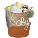 Kraam cadeau mand dream neutraal met naam – Image 3