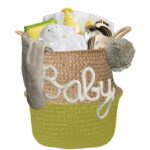Kraam cadeau mand dream neutraal met naam – Image 5