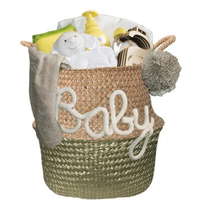 Kraamcadeau neutraal Dream met naam goud