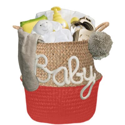 Kraamcadeau neutraal Dream met naam lipstick rood