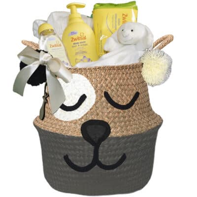 Ursidae geboortemand newborn basic antraciet