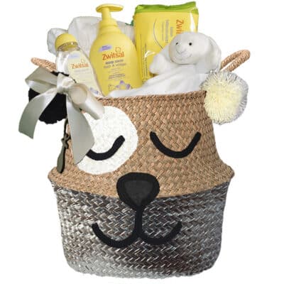 Ursidae geboortemand newborn basic zilver