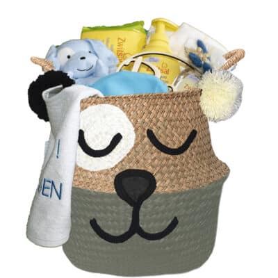 Ursidae geboortemand newborn sterk olijf groen