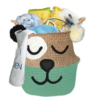 Ursidae geboortemand newborn sterk zeegroen