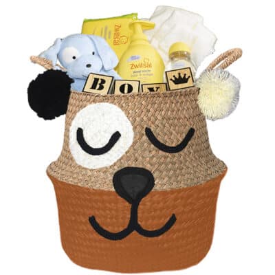 Ursidae geboortemand newborn stoer diep oranje