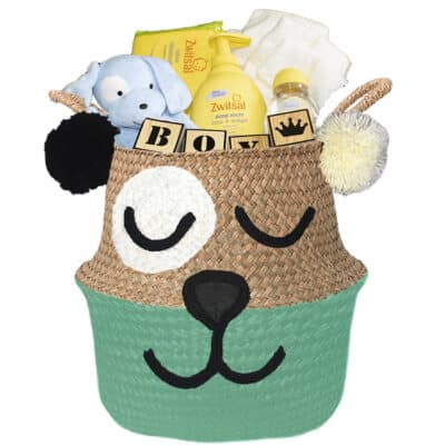 Ursidae geboortemand newborn stoer zeegroen