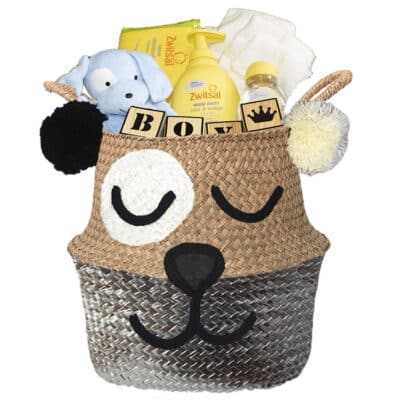 Ursidae geboortemand newborn stoer zilver