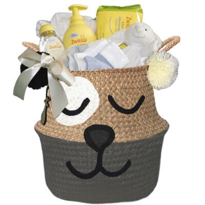 Ursidae geboortemand newborn unisex antraciet