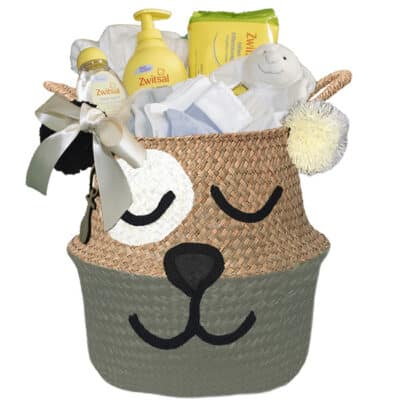 Ursidae geboortemand newborn unisex olijf groen