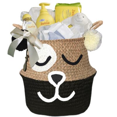 Ursidae geboortemand newborn unisex zwart