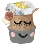 Verlegen kraam mand babygift neutraal met naam - Imagen 8