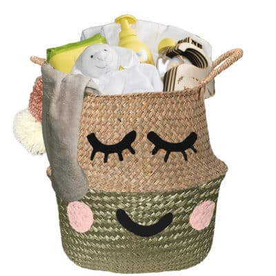 Verlegen kraam mand dream neutraal met naam goud