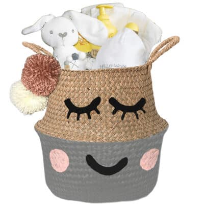 Verlegen kraam mand geliefd neutraal met naam muis grijs