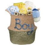 Kraam cadeau mand stoer jongen met naam - Imagen 6