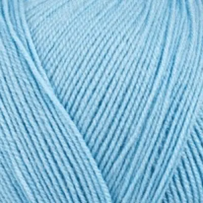 Licht blauw wol