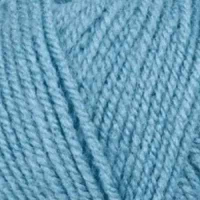 Steel blauw wol