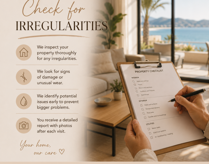 Check for irregularities